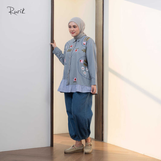 Diraya Embroidery Shirt