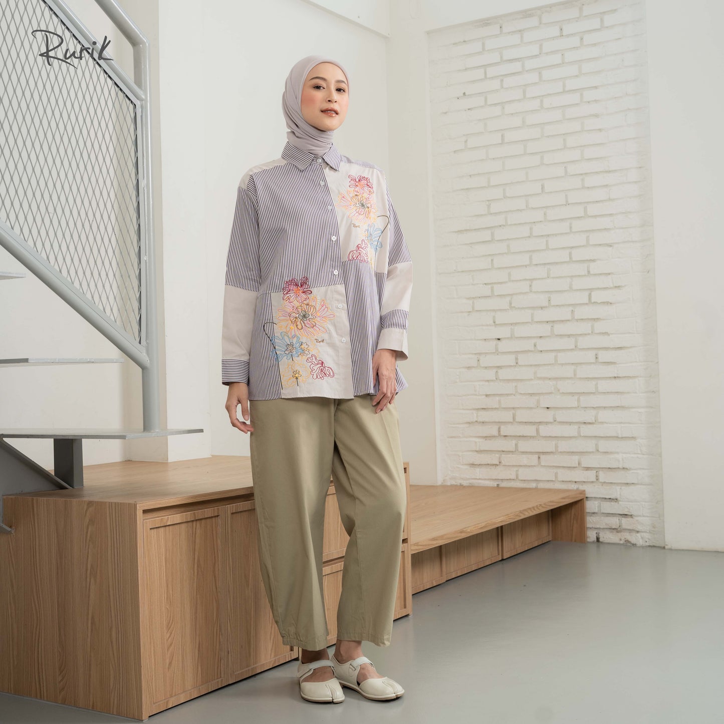 Salika Embroidery Shirt