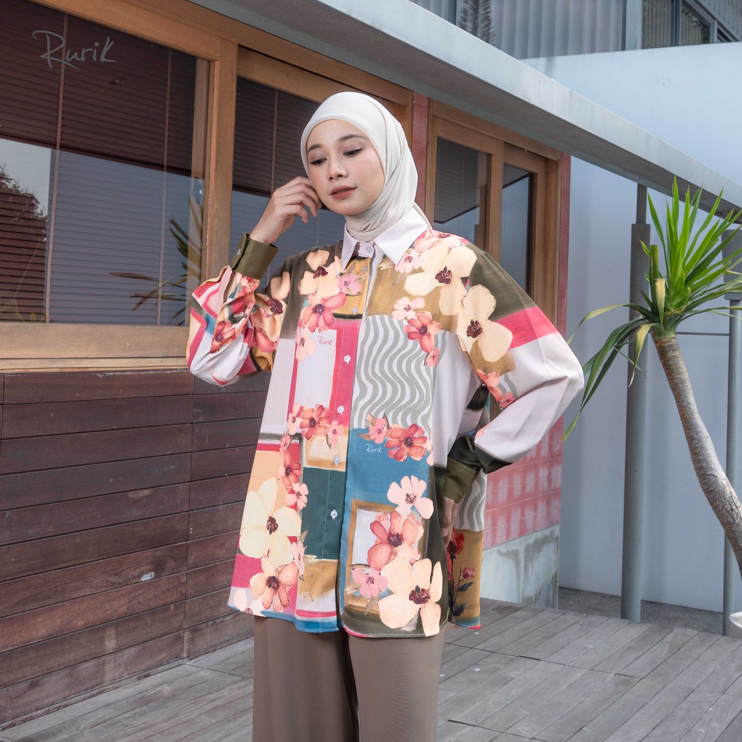 Maika Print Shirt