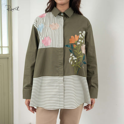 Lafiya Embroidery Shirt