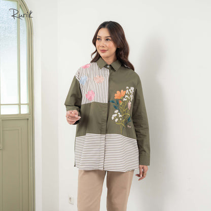 Lafiya Embroidery Shirt