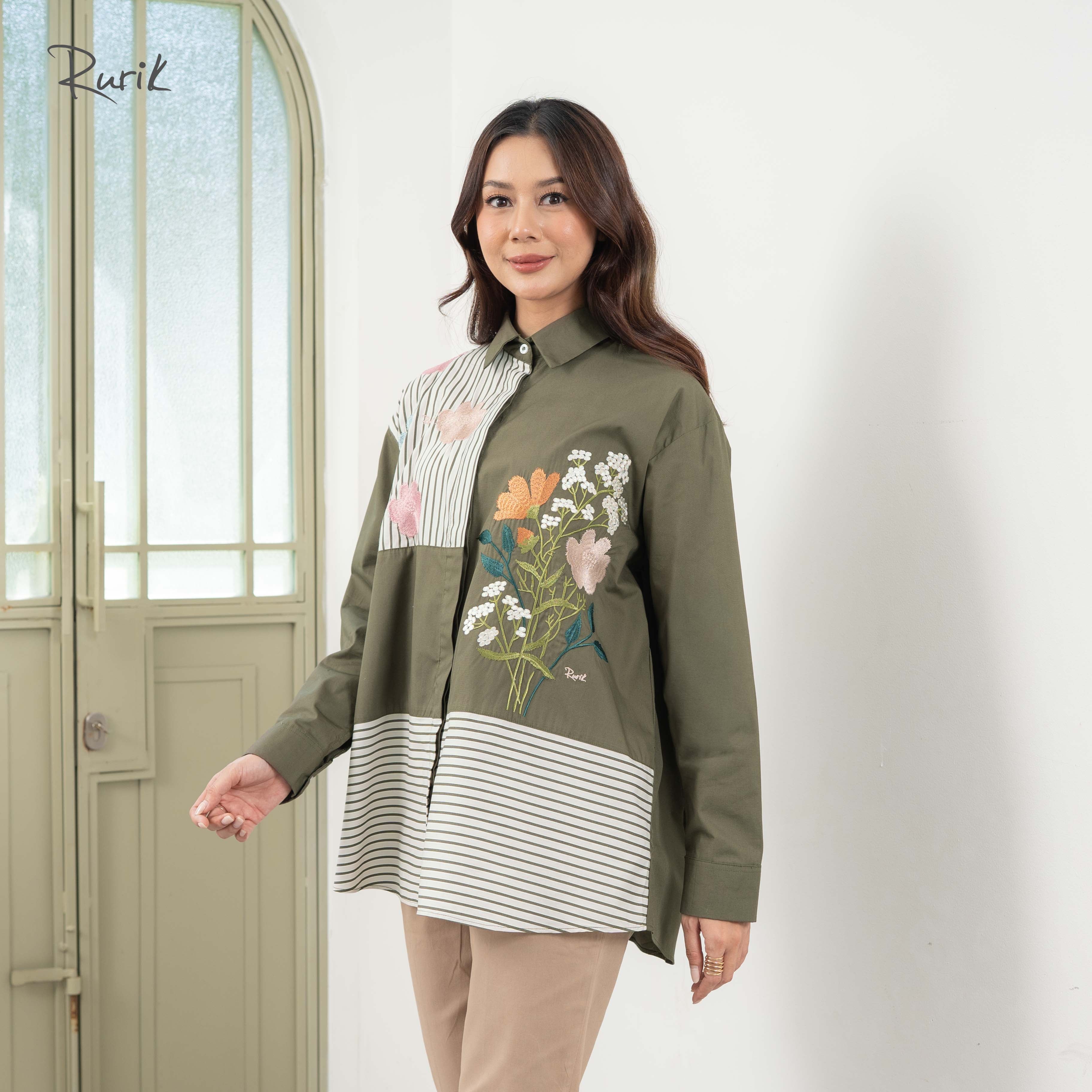 Lafiya Embroidery Shirt