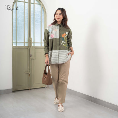 Lafiya Embroidery Shirt