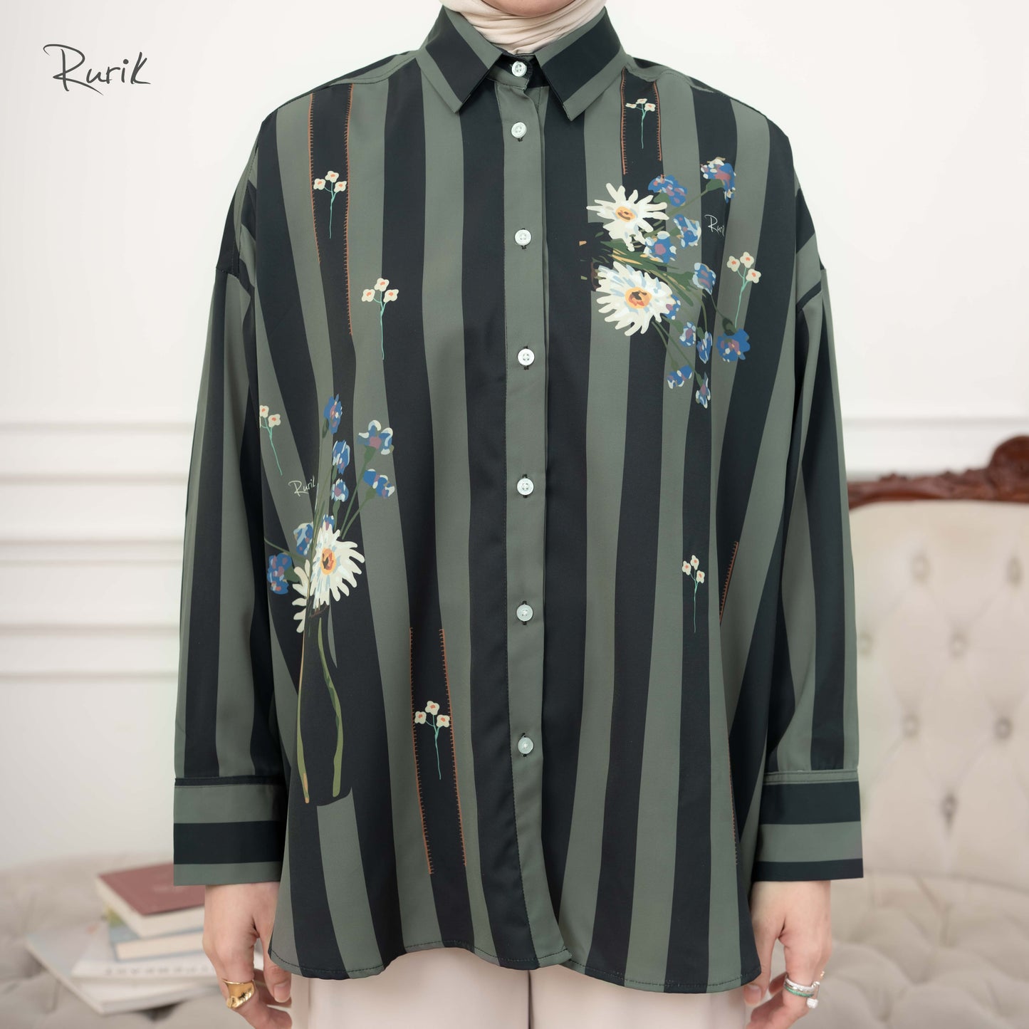Nadeline Print Shirt
