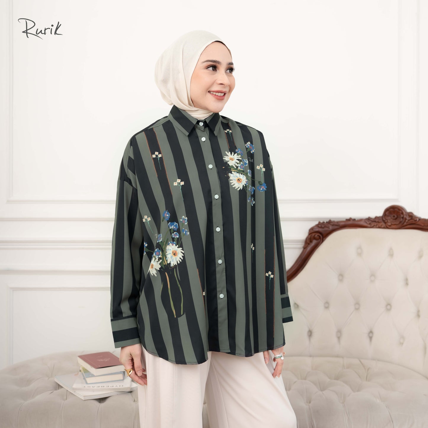 Nadeline Print Shirt