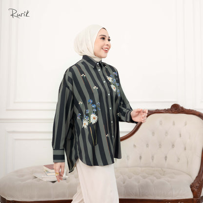 Nadeline Print Shirt
