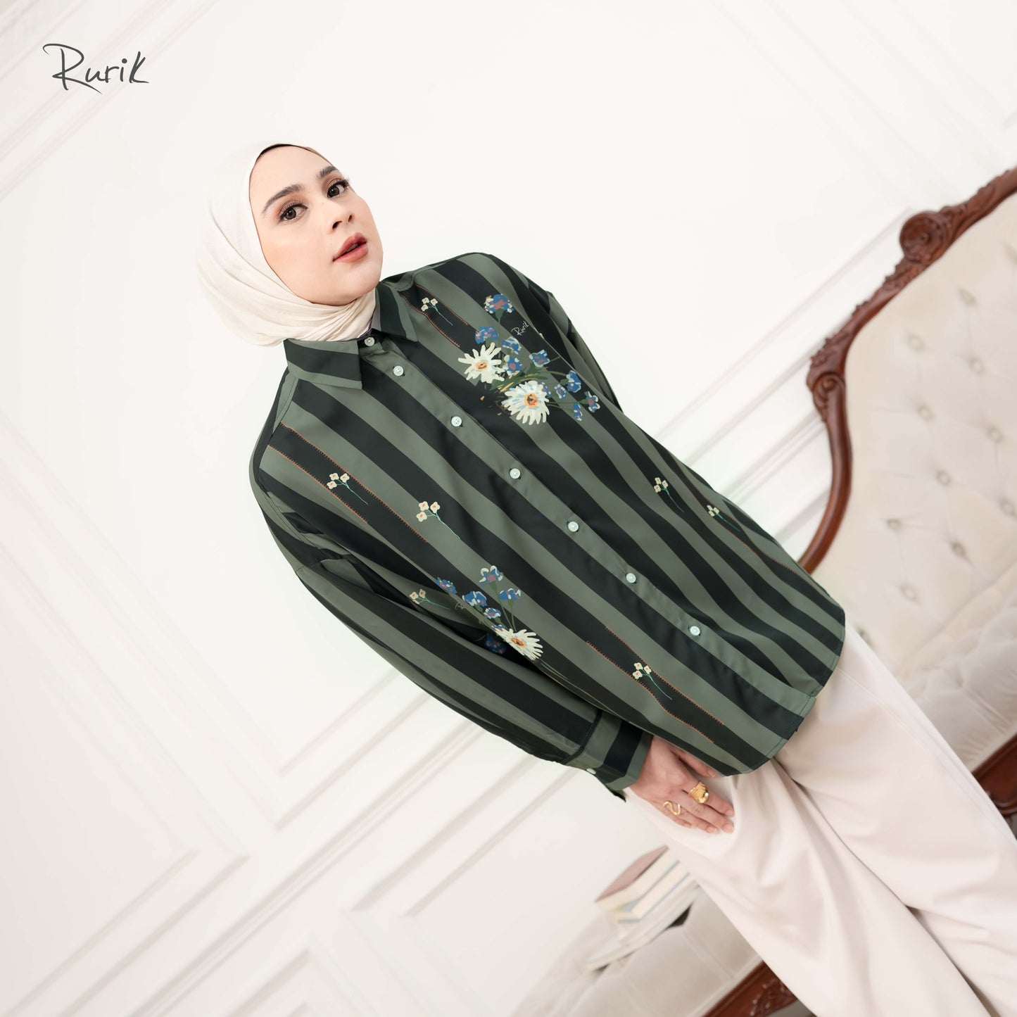 Nadeline Print Shirt