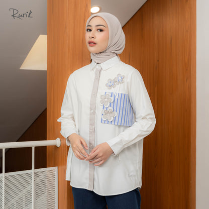 Lumiko Embroidery Shirt