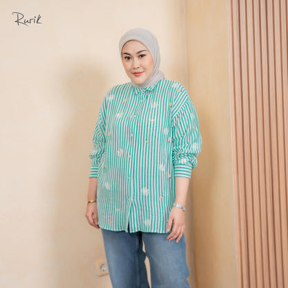Naski Embroidery Shirt