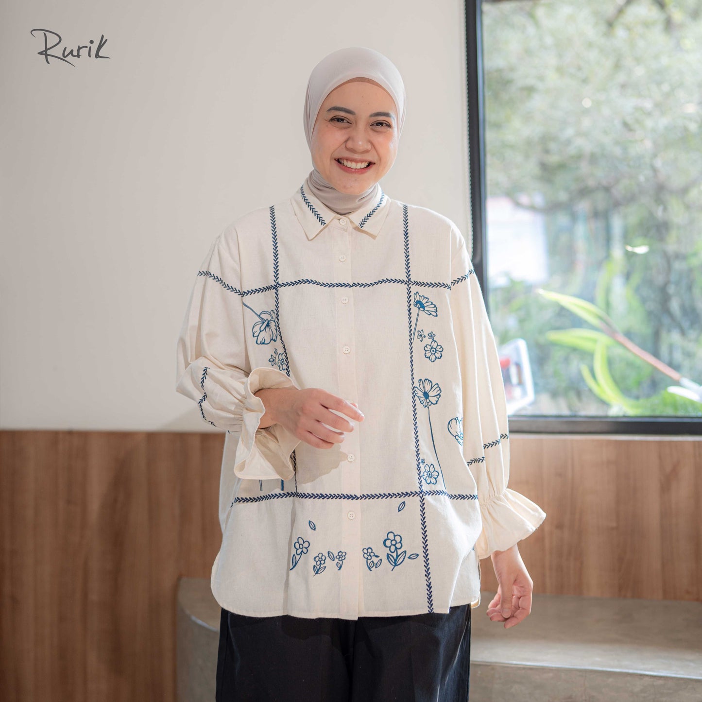 Bohemian Embroidery Shirt