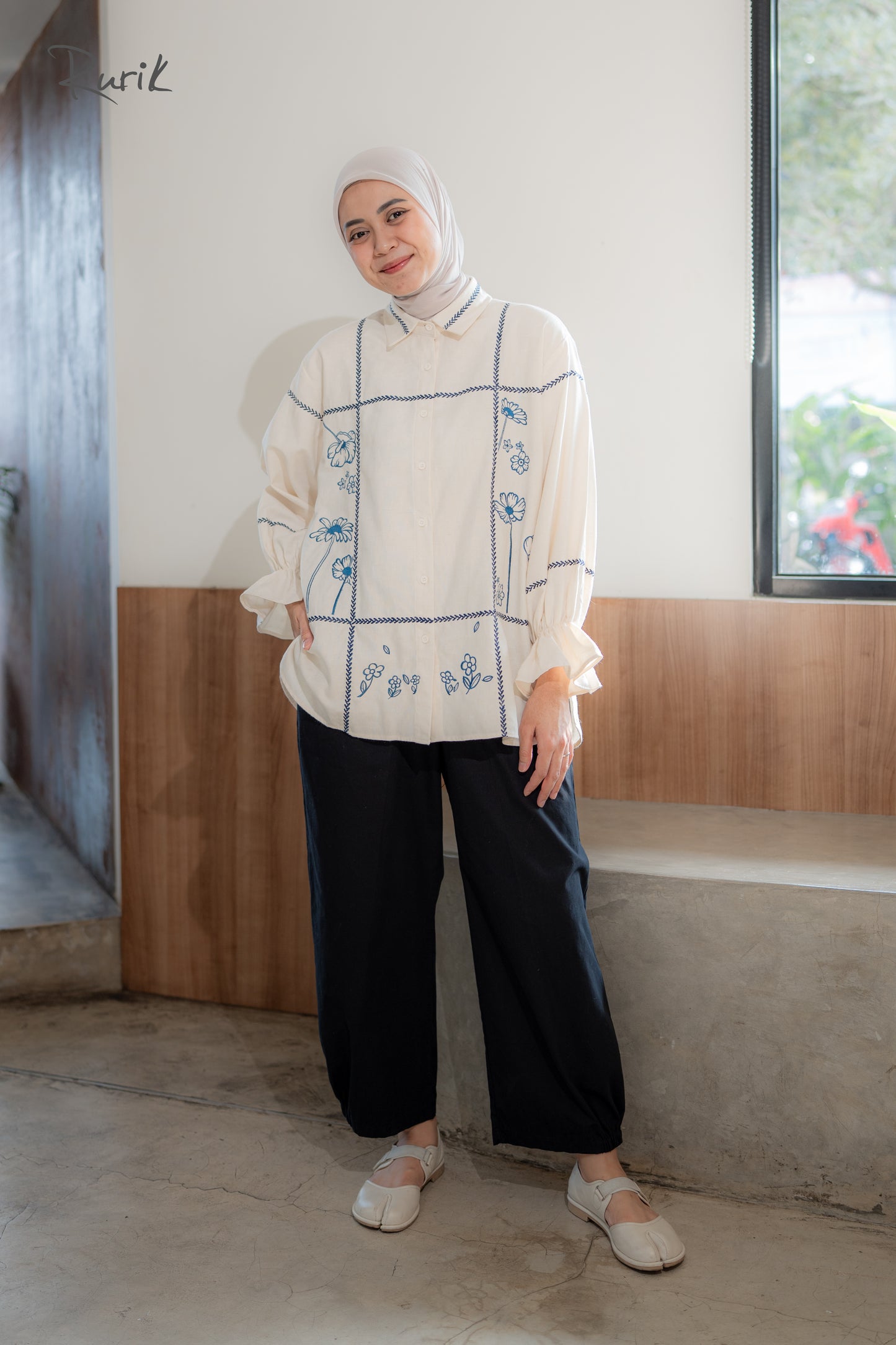 Bohemian Embroidery Shirt