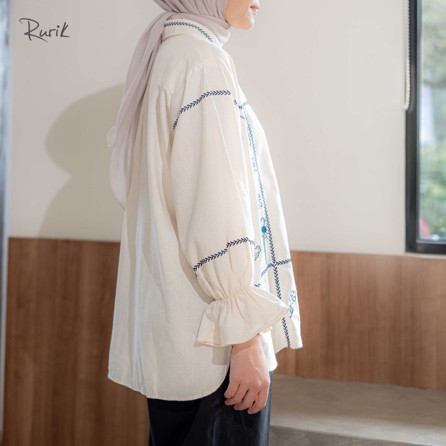 Bohemian Embroidery Shirt