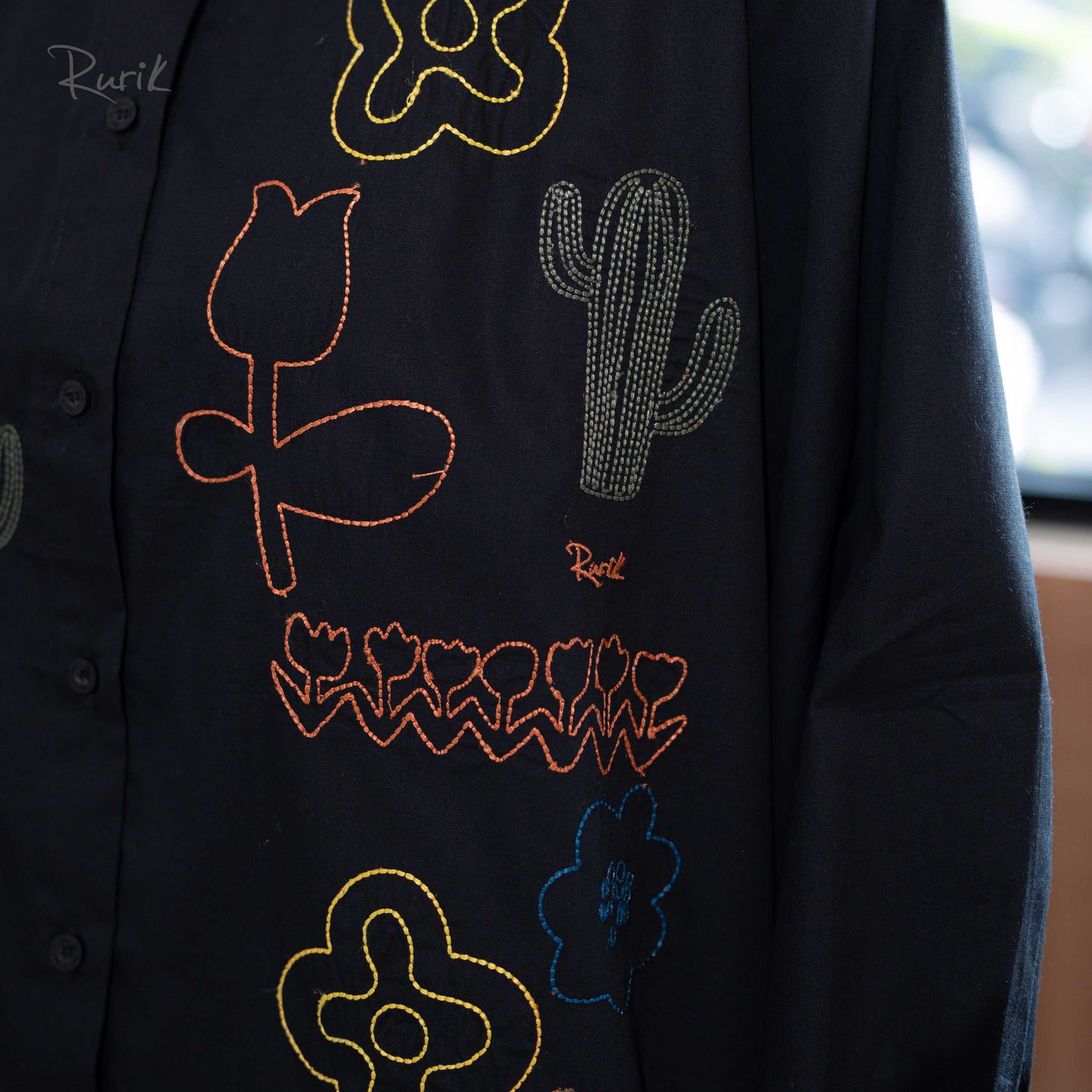Yuza Embroidery Shirt