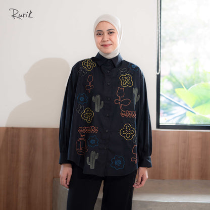 Yuza Embroidery Shirt
