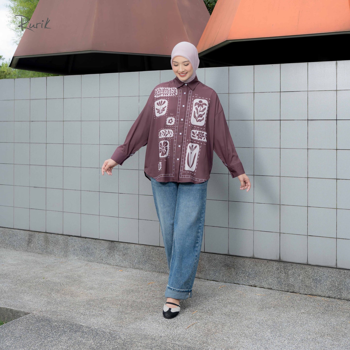 Zeline Print Shirt