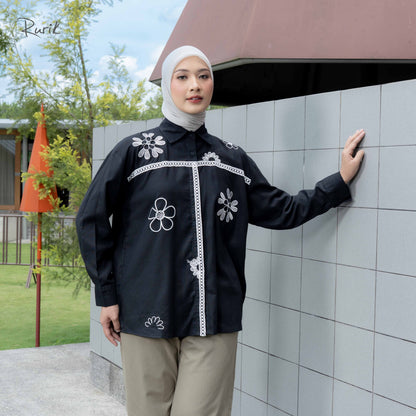 Iqzari Embroidery Shirt