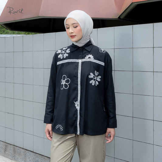 Iqzari Embroidery Shirt