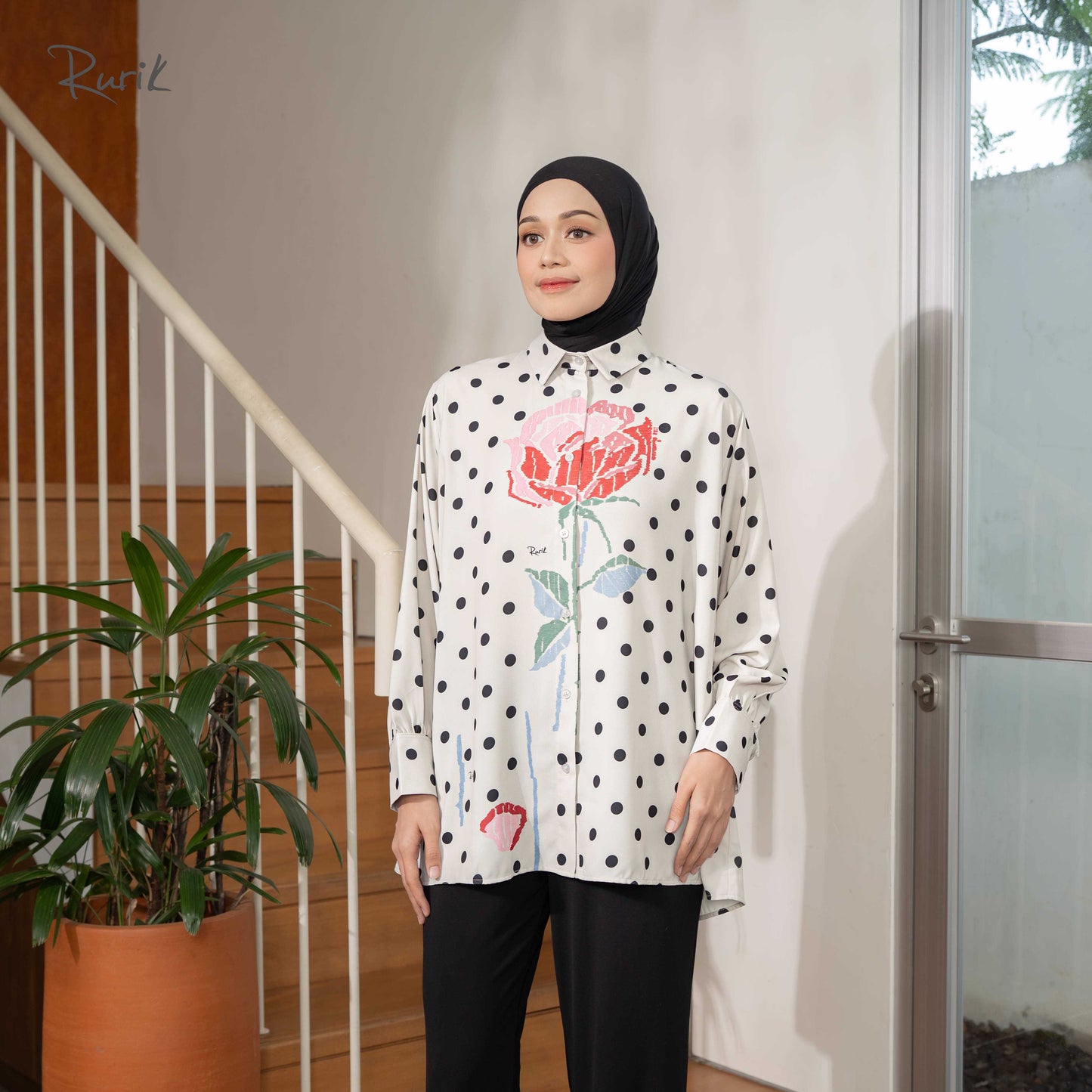Elody Print Shirt