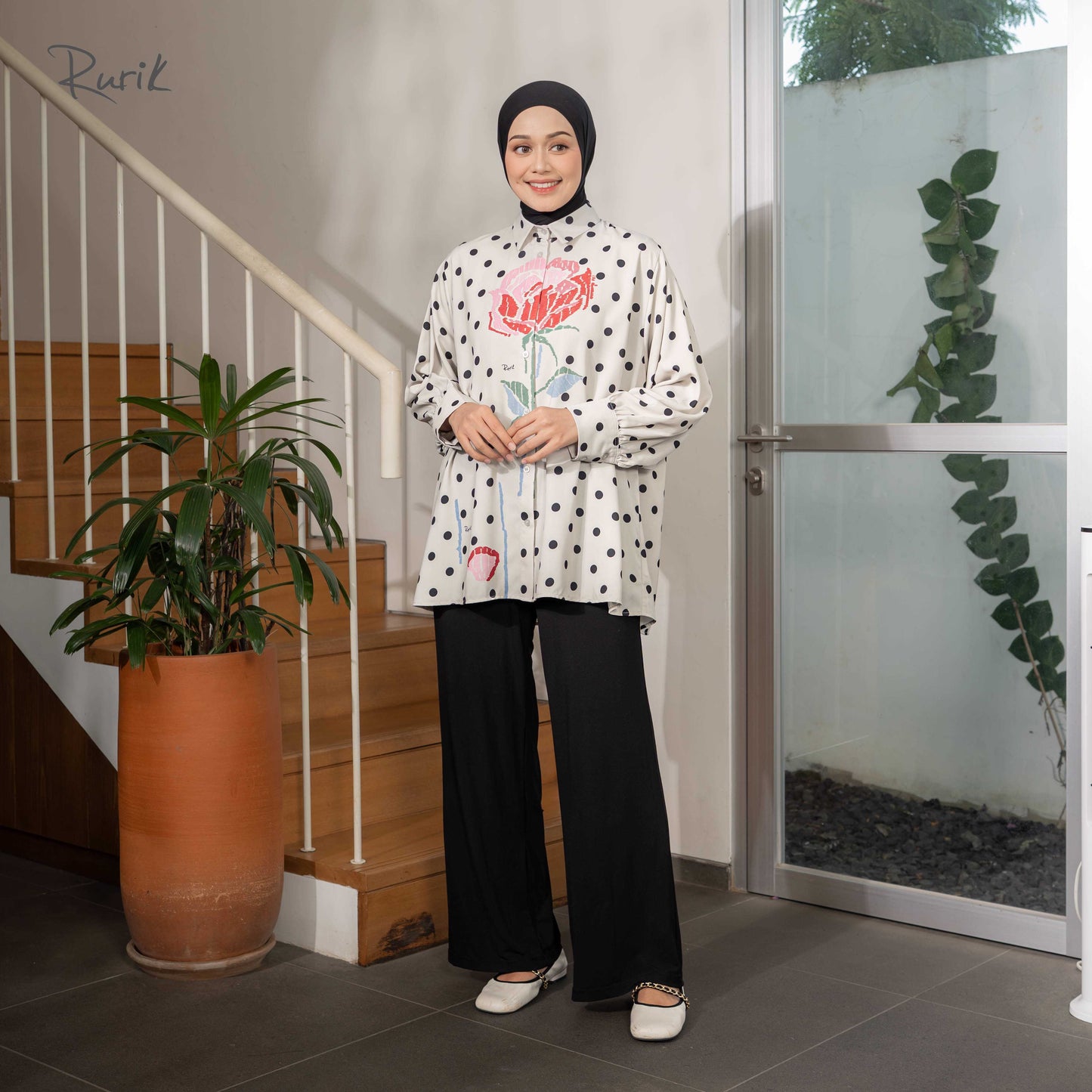 Elody Print Shirt