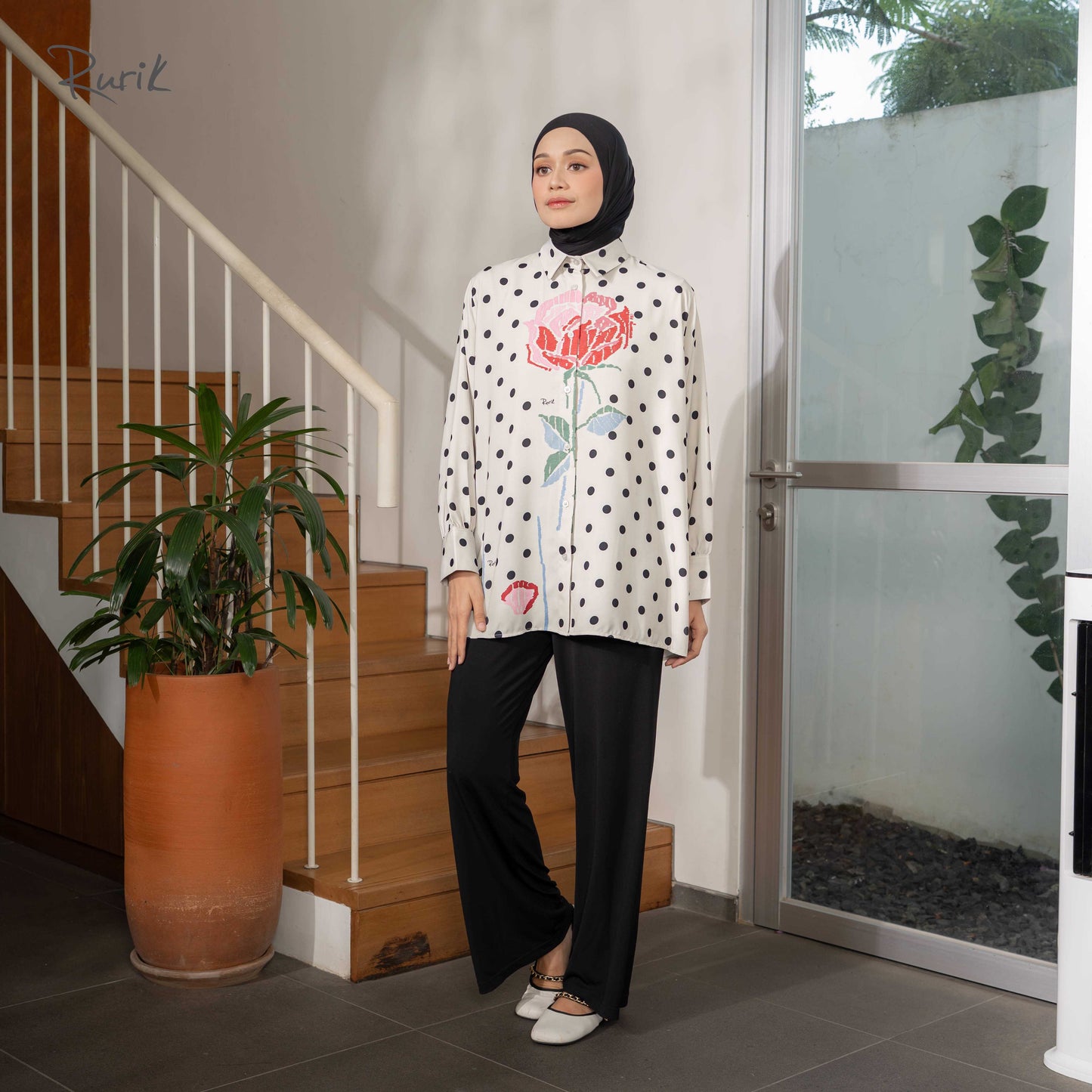 Elody Print Shirt