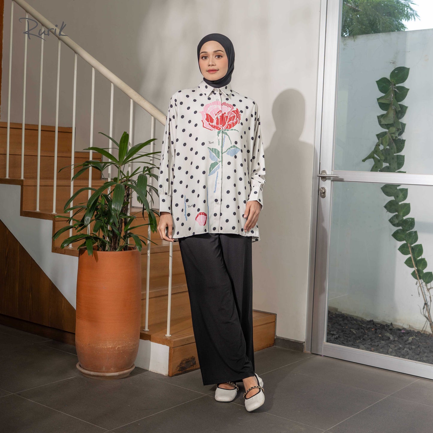 Elody Print Shirt