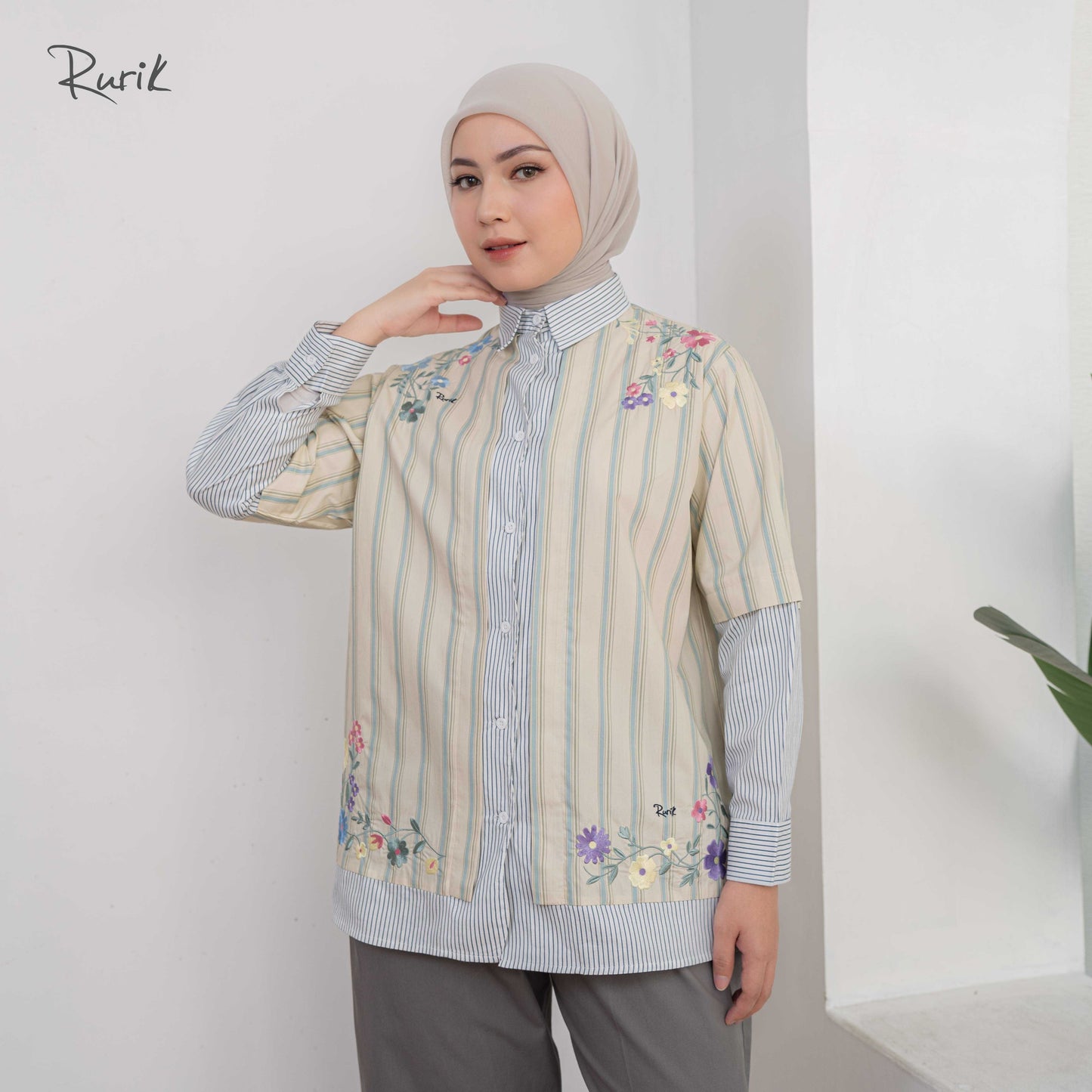 Besaka Embroidery Shirt