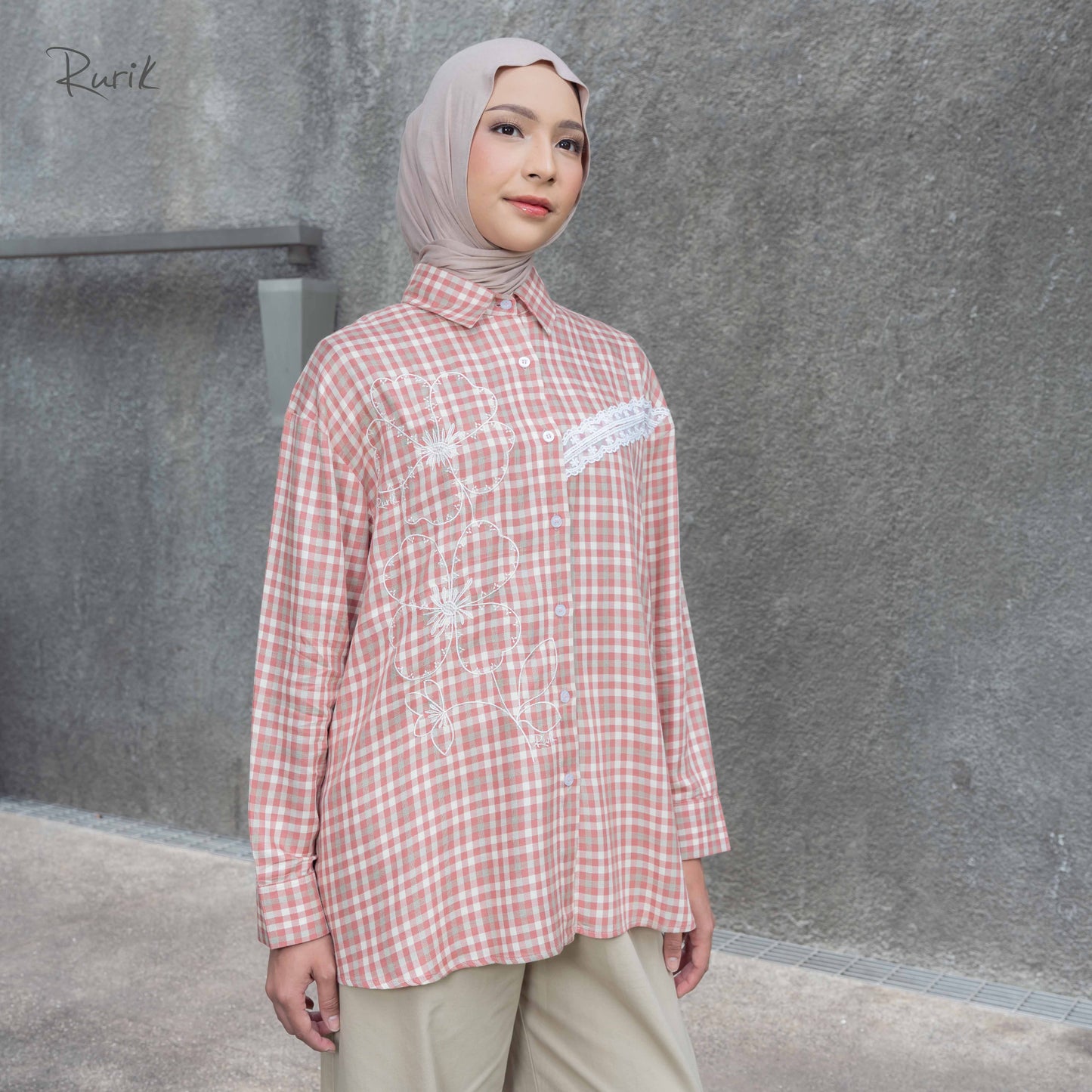 Zahila Embroidery Shirt