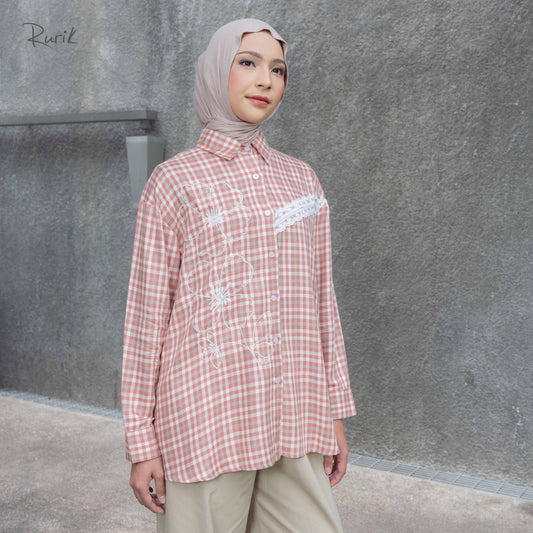 Zahila Embroidery Shirt