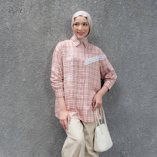 Zahila Embroidery Shirt