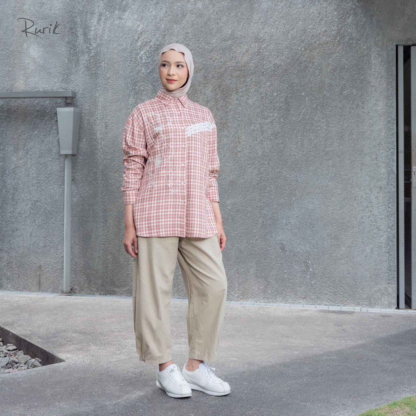 Zahila Embroidery Shirt