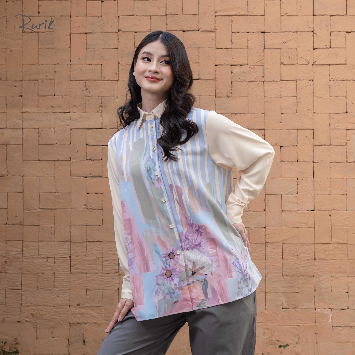 Shana Print Shirt