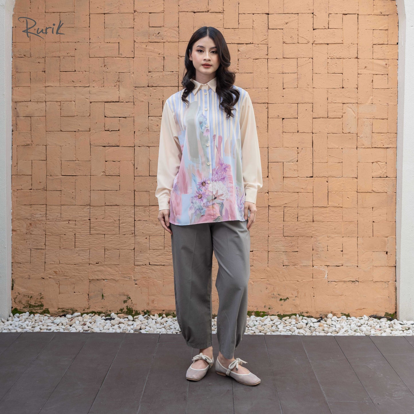 Shana Print Shirt