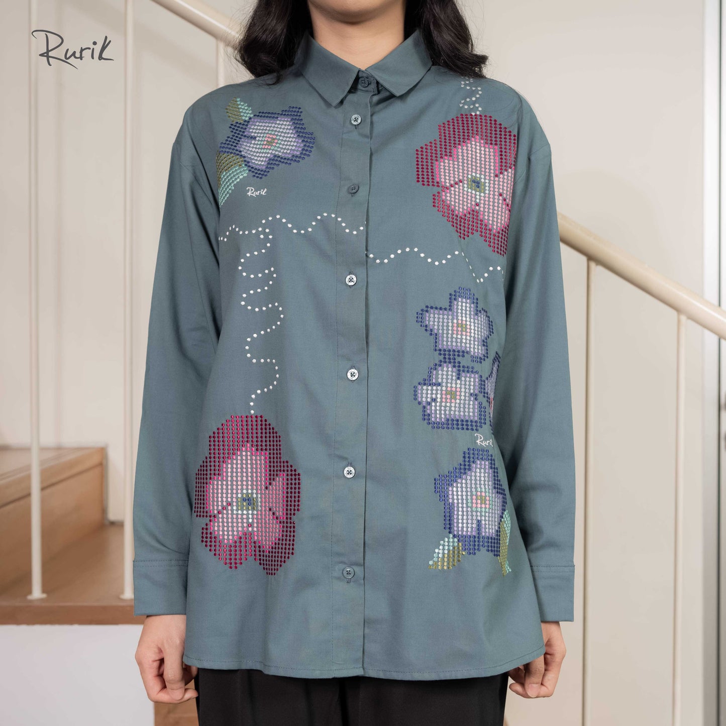 Amima Embroidery Shirt