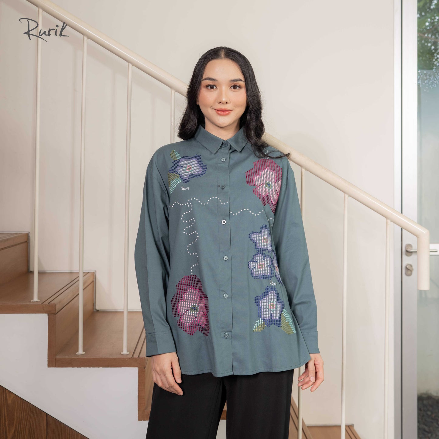 Amima Embroidery Shirt