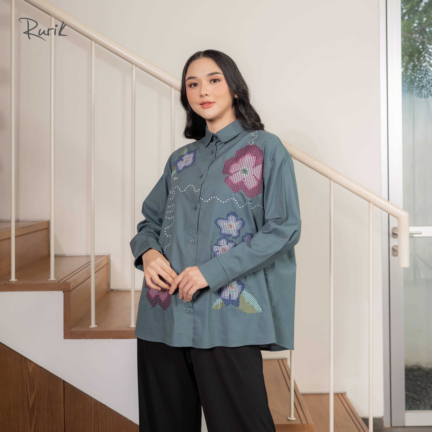 Amima Embroidery Shirt
