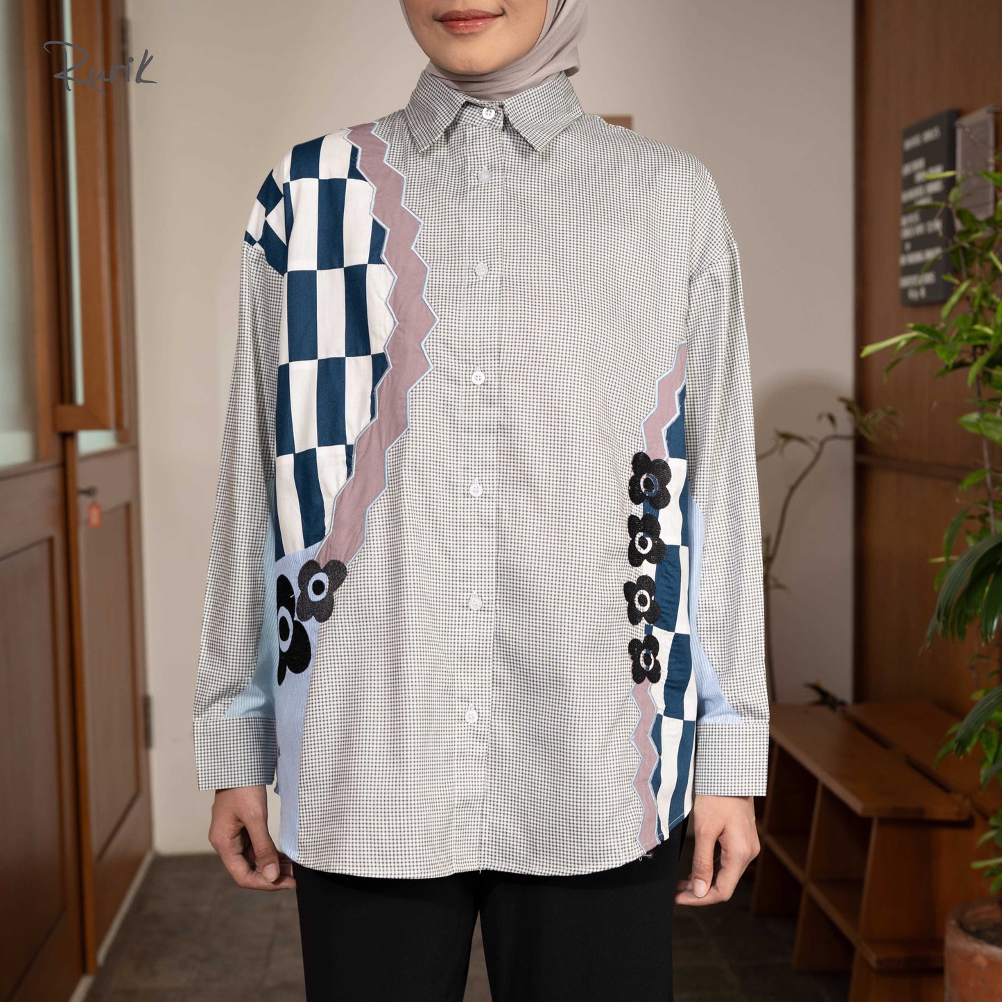 Keyra Embroidery Shirt