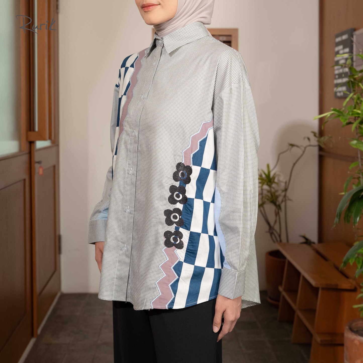 Keyra Embroidery Shirt