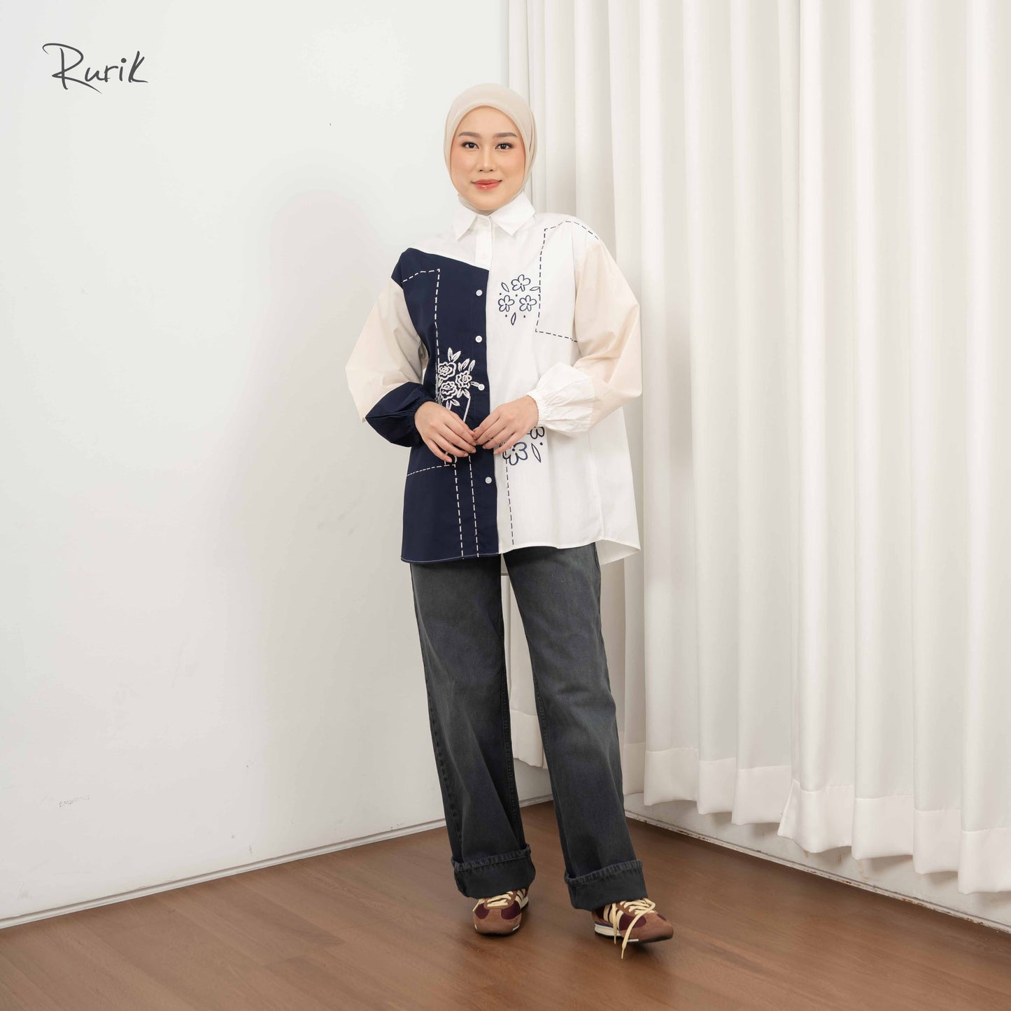 Kanindra Embroidery Shirt