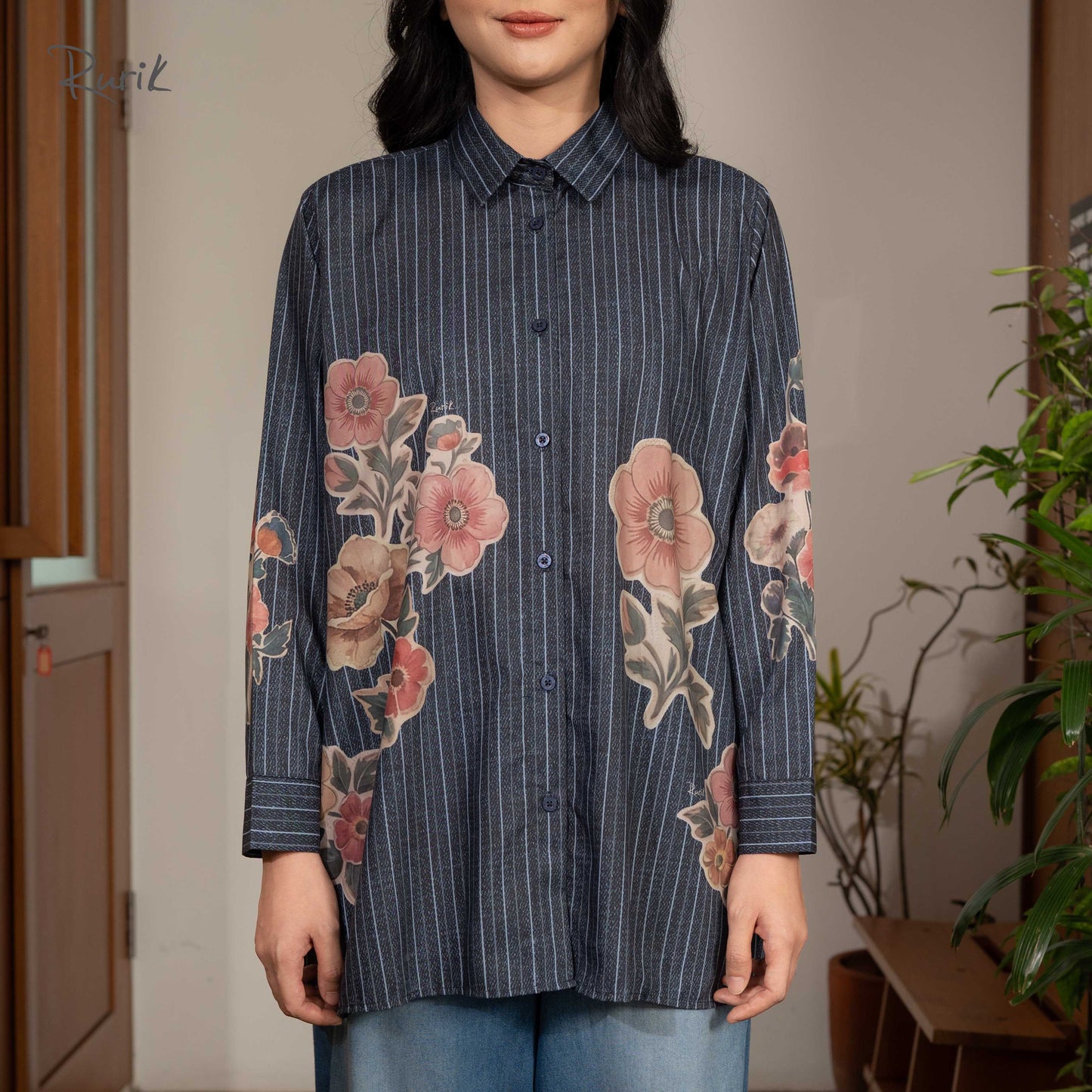 Thea Print Shirt