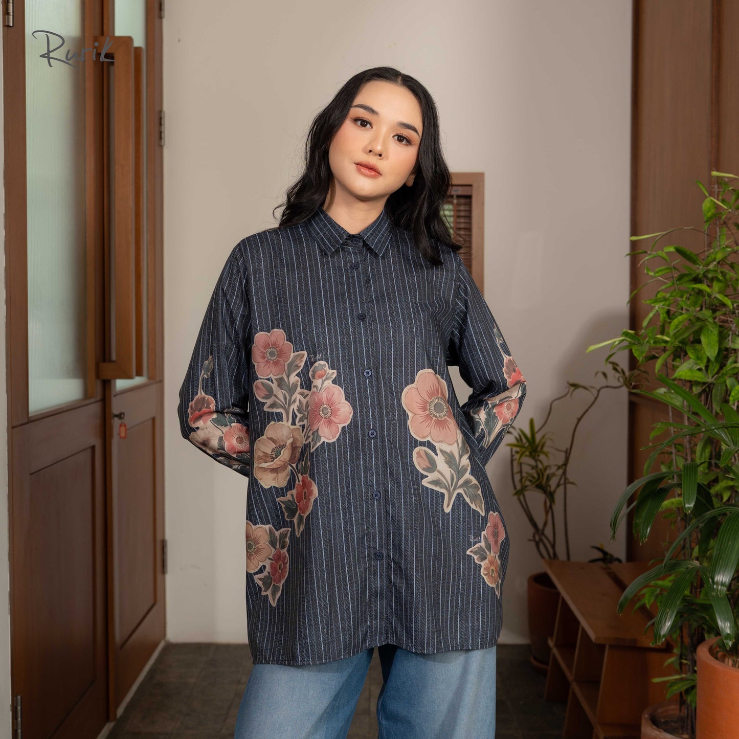 Thea Print Shirt