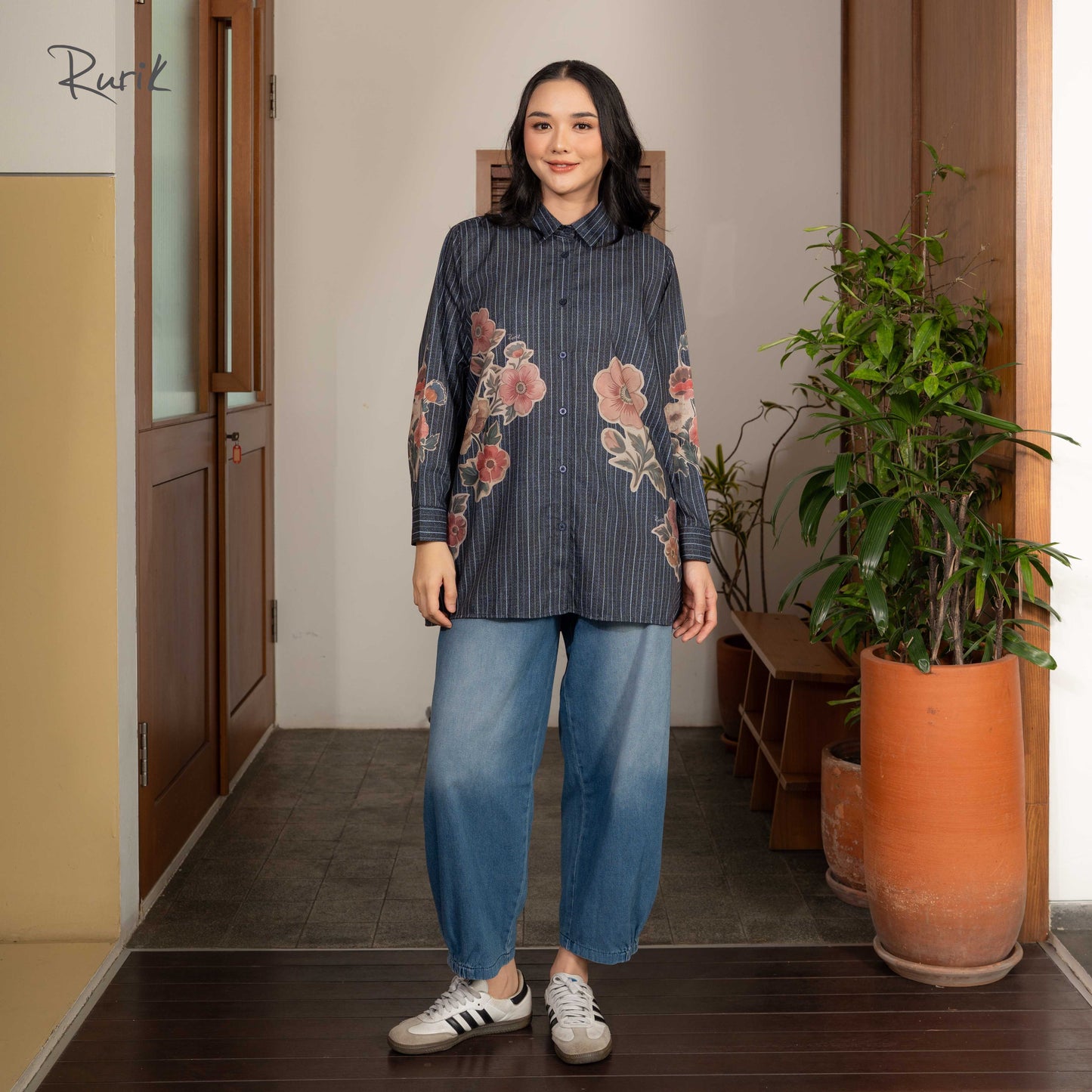 Thea Print Shirt