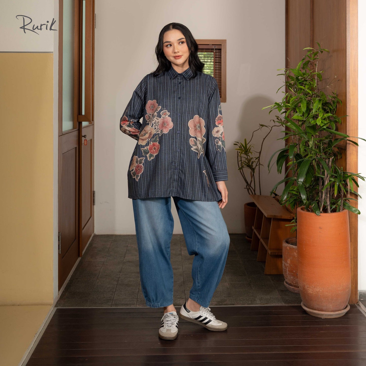 Thea Print Shirt