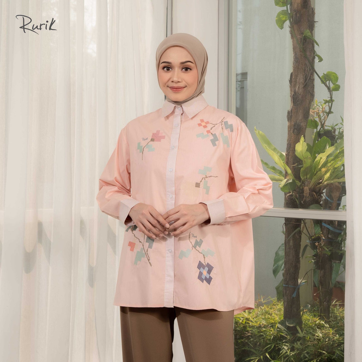 Mayza Embroidery Shirt