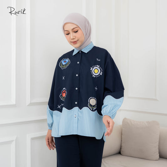 Risaka Embroidery Shirt