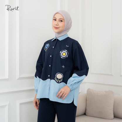 Risaka Embroidery Shirt