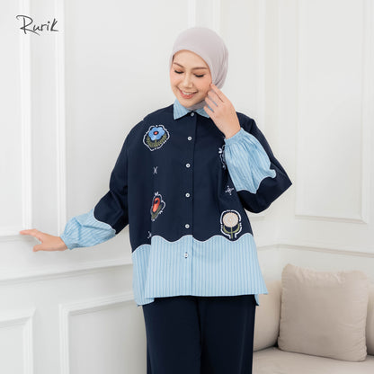 Risaka Embroidery Shirt