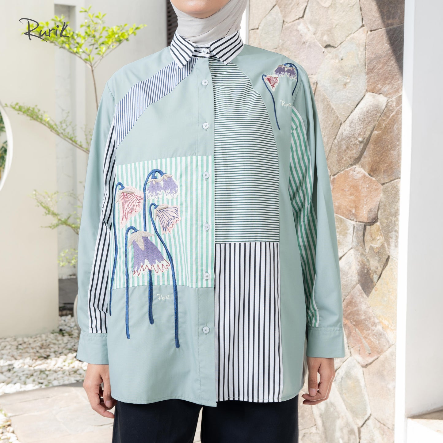 Nezia Embroidery Shirt