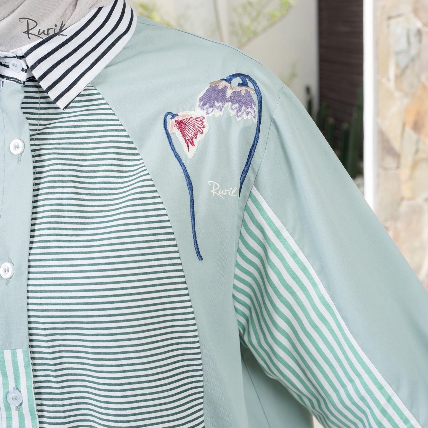 Nezia Embroidery Shirt
