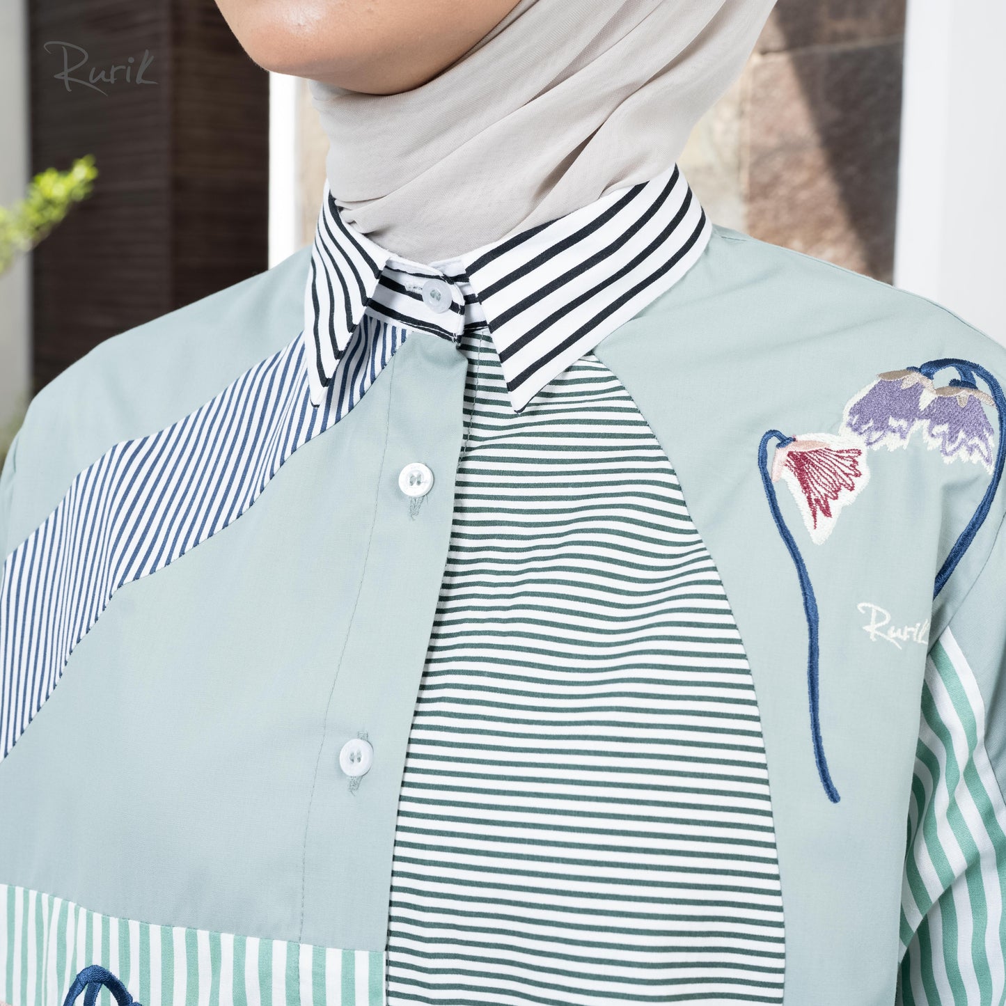 Nezia Embroidery Shirt