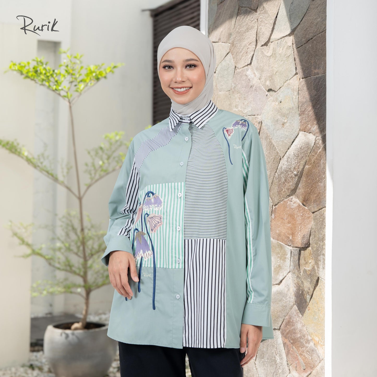 Nezia Embroidery Shirt